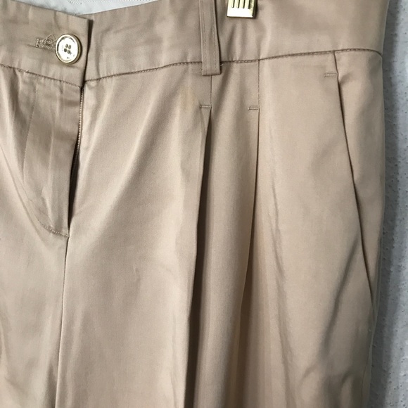 Kate Spade Pleated Khaki Trouser - Picture 3 of 8